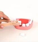 Дървен детски зъболекарски комплект LITTLE DENTIST