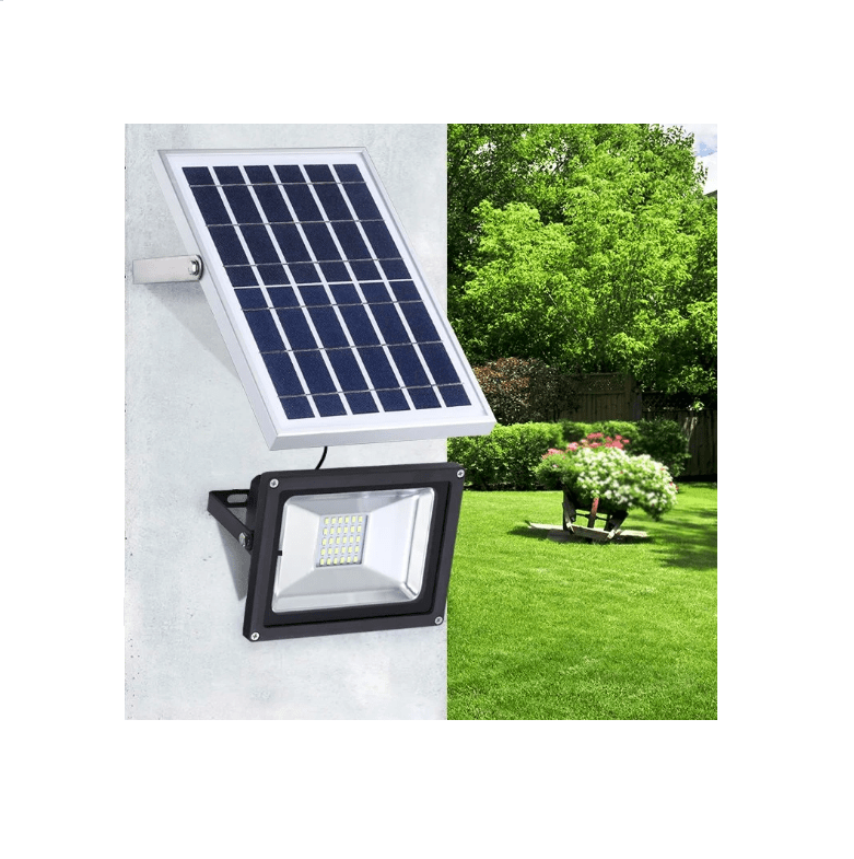 Соларен LED панел с дистанционно управление, 100 W, Водоустойчив - eMAG.bg