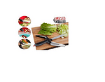 Кухненска ножица за рязане на месо и зеленчуци, Универсална, Черна