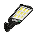LED сензорна лампа с дистанционно JY-616-1, IP65, Черна