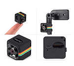 Безжична мини спортна камера, Модел SQ11, Full HD 1080P, Поддръжка на карти до 32GB