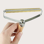 Метален уред за премахване на власинки от текстилни повърхности Metal Lint Roller