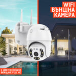 ВЪНШНА КАМЕРА С ДВЕ АНТЕНИ цветно нощно виждане Waterproof Wifi FULL HD 1080P-Copy