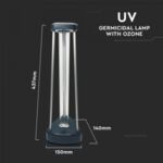 UVC Бактерицидна Антивирусна Лампа с Озон V-Tac