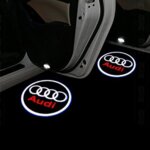 Лого проектор за кола Светеща емблема Wireless Courtesy Door Audi/BMW/Mercedes