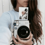 Моментален фотоапарат Fujifilm - instax mini 70, черен
