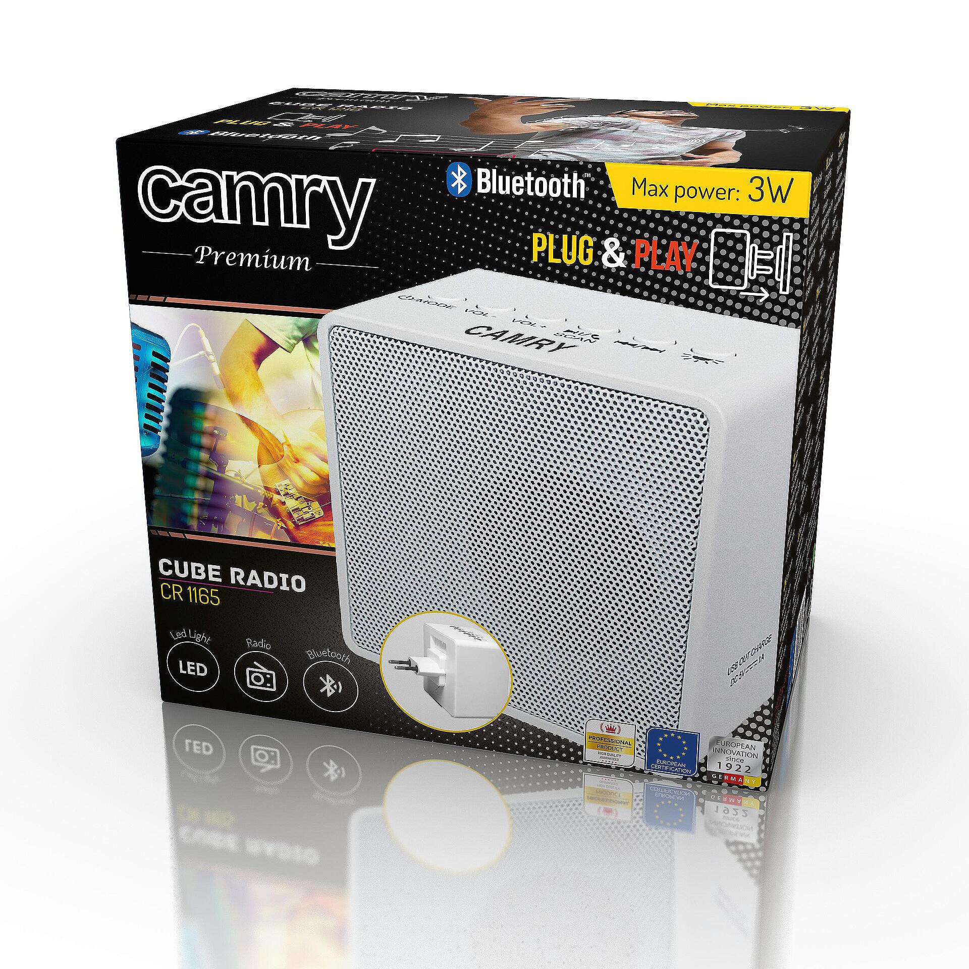 Компактно Bluetooth радио Camry CR 1165