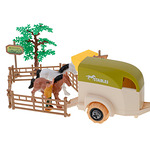 Селскостопански трактор и сеялка за обръщане