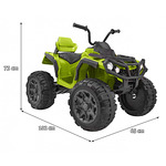 Quad ATV 2 4 G BDM0906, зелен