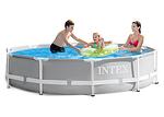 Garden frame pool round 305cm + filter pump INTEX