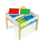 Wooden furniture for children set table + 2 chairs