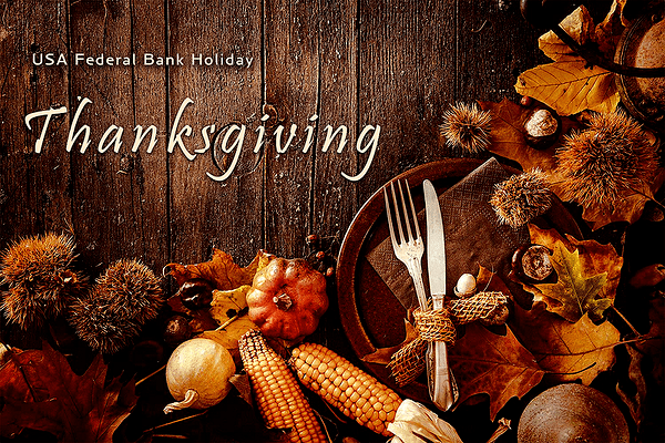 Trading schedule during thanksgiving holidays 2022