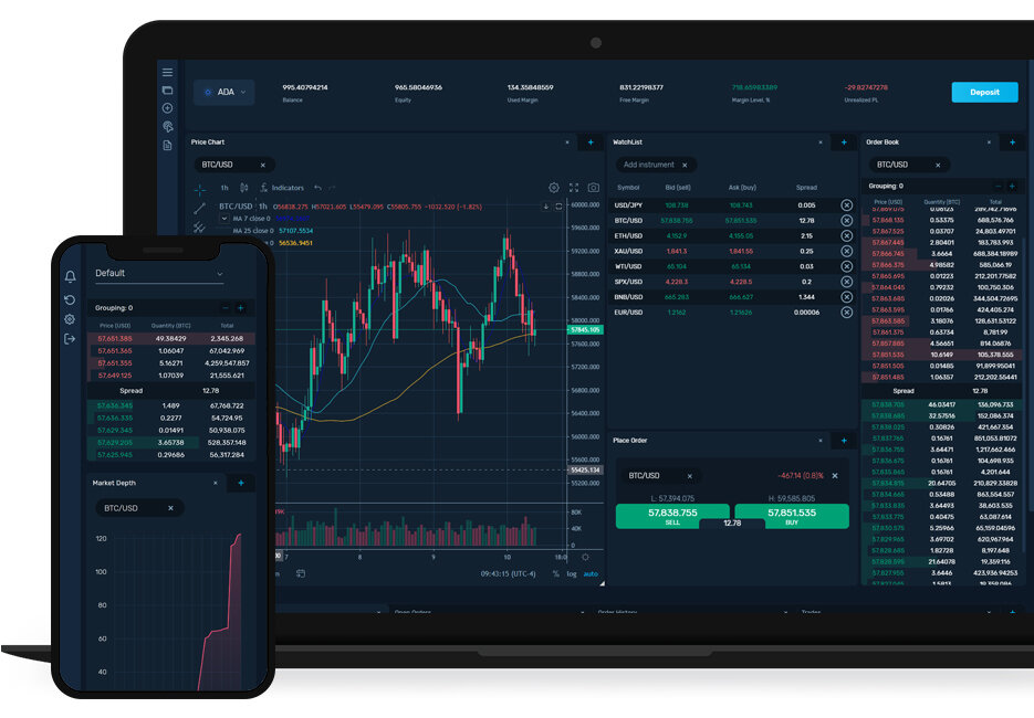 forex and crypto trading platform