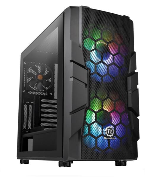 Кутия Thermaltake Commander C33 TG ARGB Mid Tower Кутия Thermaltake Commander C33 TG ARGB Mid Tower