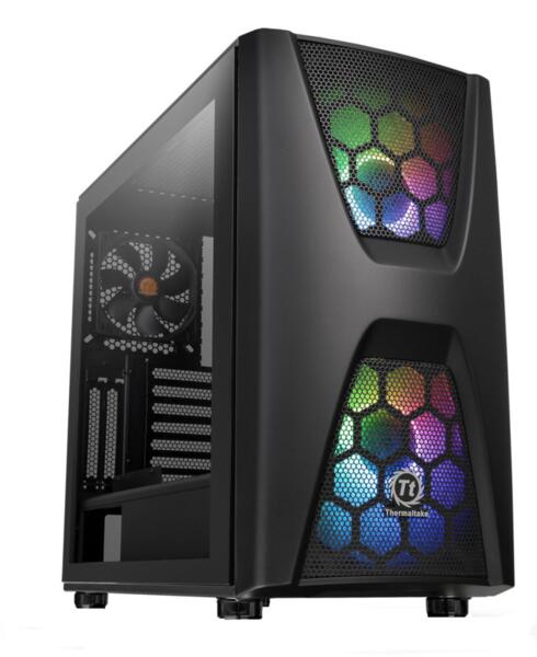 Кутия Thermaltake Commander C34 TG ARGB Mid Tower Кутия Thermaltake Commander C34 TG ARGB Mid Tower