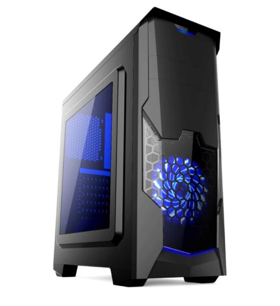 Кутия Estillo 8804 Blue Gaming ATX USB 3.0 Кутия Estillo 8804 Blue Gaming ATX USB 3.0
