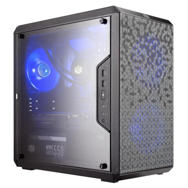 Кутия Cooler Master MasterBox Q300L Magnetic Dustfilter, Mini-Tower, Черен Кутия Cooler Master MasterBox Q300L Magnetic Dustfilter, Mini-Tower, Черен