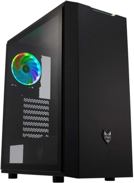 Кутия FSP Group CMT350 ARGB Gaming TG, ATX, Черен Кутия FSP Group CMT350 ARGB Gaming TG, ATX, Черен