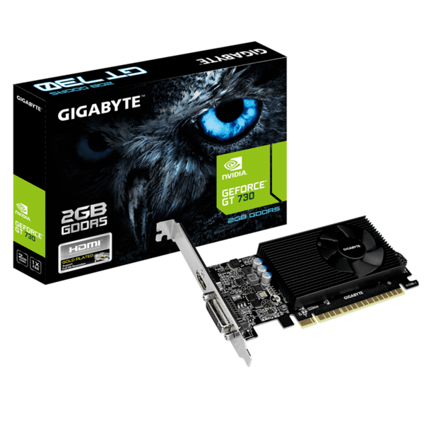 Видео карта GIGABYTE GV-N730D5-2GL, 2GB, GDDR5, 64 bit, DVI-D, HDMI Видео карта GIGABYTE GV-N730D5-2GL, 2GB, GDDR5, 64 bit, DVI-D, HDMI