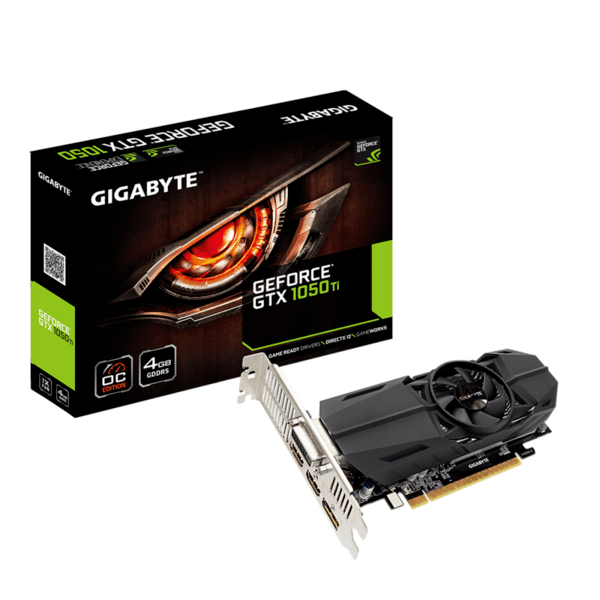 Видео карта GIGABYTE GeForce GTX 1050 Ti OC Low Profile 4GB GDDR5 128 bit Видео карта GIGABYTE GeForce GTX 1050 Ti OC Low Profile 4GB GDDR5 128 bit