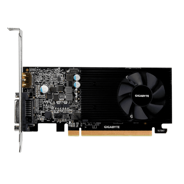 Видео карта GIGABYTE GeForce® GT 1030 2GB GDDR5 64 bit, Low Profile, DVI-D, HDMI Видео карта GIGABYTE GeForce® GT 1030 2GB GDDR5 64 bit, Low Profile, DVI-D, HDMI