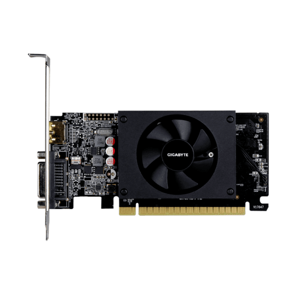 Видео карта Gigabyte GeForce GT 710, 1GB, DDR5, 64 bit, DVI-D, HDMI Видео карта Gigabyte GeForce GT 710, 1GB, DDR5, 64 bit, DVI-D, HDMI