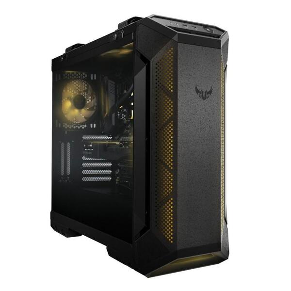 Кутия ASUS TUF Gaming GT501 RGB, Mid-Tower Кутия ASUS TUF Gaming GT501 RGB, Mid-Tower