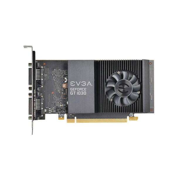 Видео карта EVGA GeForce GT 1030 SC 2GB, DDR5 64 bit 02G-P4-6338-KR Видео карта EVGA GeForce GT 1030 SC 2GB, DDR5 64 bit 02G-P4-6338-KR
