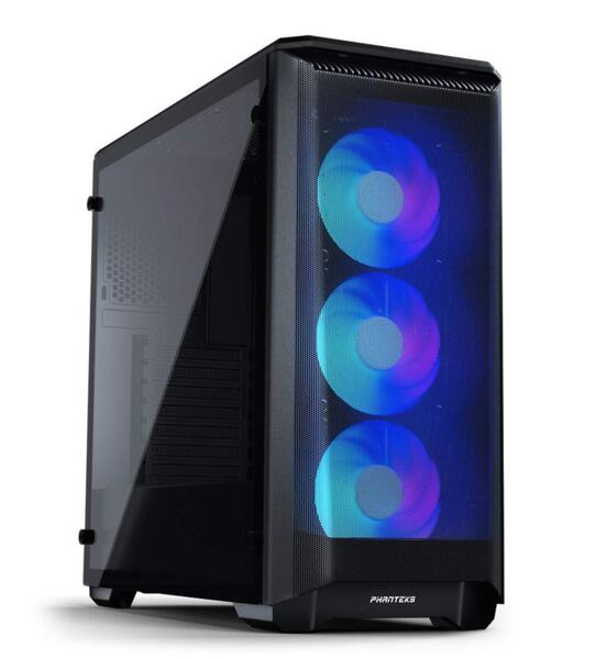 Кутия Phanteks P400A TG ARGB Mid-tower, Черен Кутия Phanteks P400A TG ARGB Mid-tower, Черен