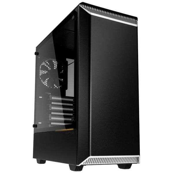 Кутия Phanteks Eclipse P300 TG Black/White Mid-tower Кутия Phanteks Eclipse P300 TG Black/White Mid-tower
