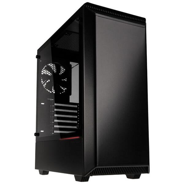 Кутия Phanteks Eclipse P300 TG Black Mid-tower Кутия Phanteks Eclipse P300 TG Black Mid-tower