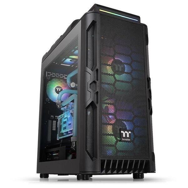 Кутия Thermaltake Level 20 RS TG ARGB, Tempered Glass, Mid-Tower, Black Кутия Thermaltake Level 20 RS TG ARGB, Tempered Glass, Mid-Tower, Black