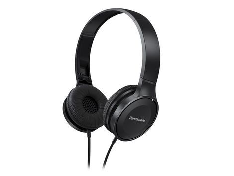 Panasonic олекотени стерео слушалки с наушници, черни Panasonic олекотени стерео слушалки с наушници, черни