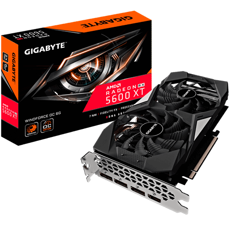 GIGABYTE RX 5600 XT WINDFORCE OC 6GB GIGABYTE RX 5600 XT WINDFORCE OC 6GB