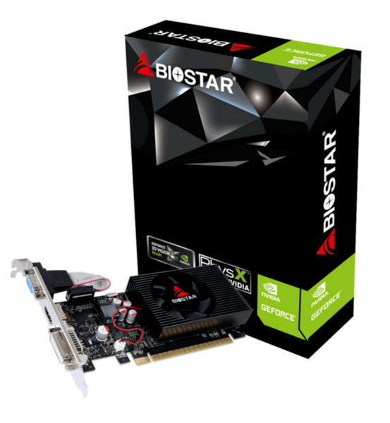 Видео карта BIOSTAR GeForce GT730, 4GB, GDDR3, 128 bit, DVI-I, D-Sub, HDMI Видео карта BIOSTAR GeForce GT730, 4GB, GDDR3, 128 bit, DVI-I, D-Sub, HDMI