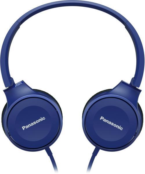 Panasonic олекотени стерео слушалки с наушници, сини Panasonic олекотени стерео слушалки с наушници, сини
