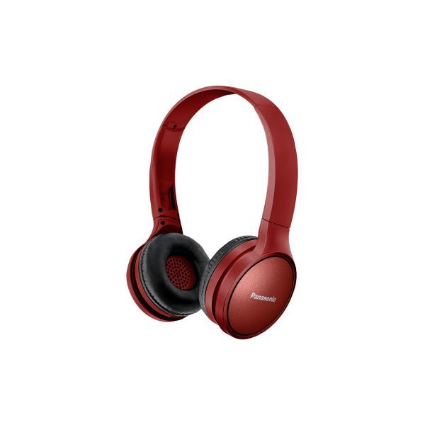 Panasonic безжични стерео слушалки c Bluetooth® и олекотен дизайн, червени