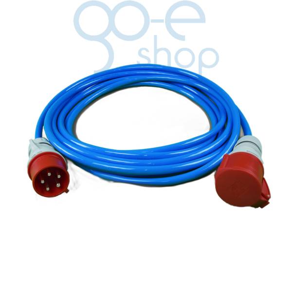 Extension cable CEE red (3-phase)