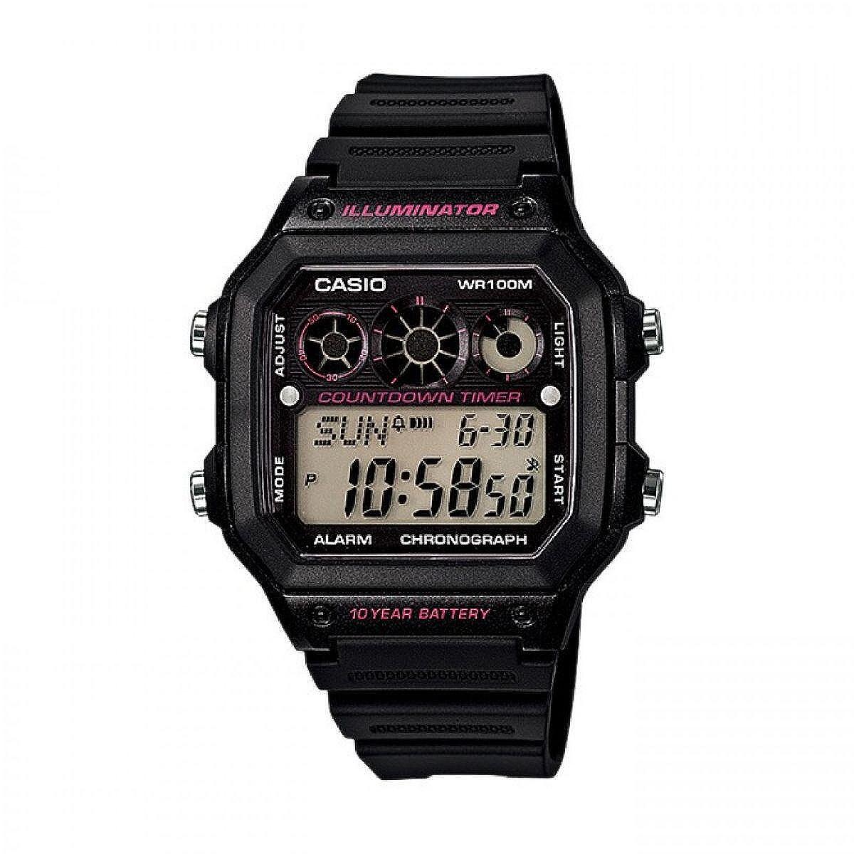 Часовник Casio - AE-1300WH-1A2VDF