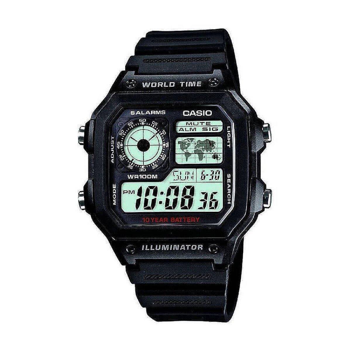 Часовник Casio - AE-1200WH-1AVEF