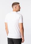 Бяла мъжка тениска с яка ERNESTO / Color 2-Copy