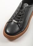 Черни спортни мъжки обувки 33801-1 с декоративни шевове-Copy