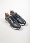 Тъмно Сини Спортни Обувки От Естествен Набук 4300 - 2-Copy