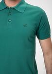 Зелена мъжка тениска с яка DONATO / Color 3