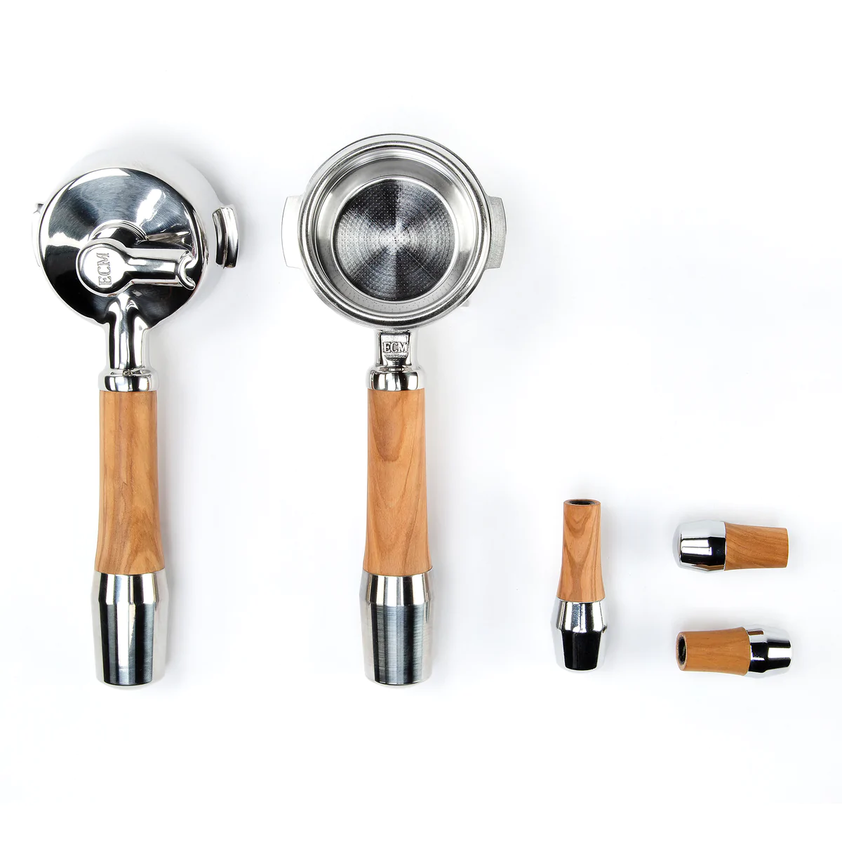 ECM Olive Wood Handle Set