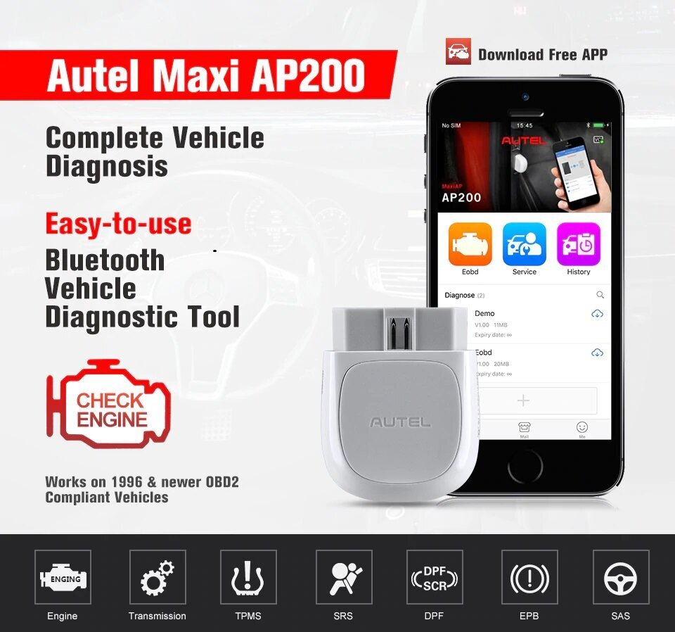 Autel ap200 haval f7