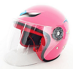 Детска каска за мотор, скутер - червена, розова, синя, жълта
