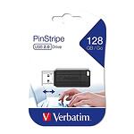 Флаш памет Verbatim 128GB USB 2.0 Store n Go Pinstripe Drive - Black 49071