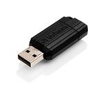 Флаш памет Verbatim 128GB USB 2.0 Store n Go Pinstripe Drive - Black 49071