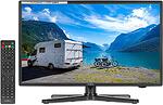 Къмпингарски телевизор Reflexion LEDW22i LED-TV 55cm 21.5 инча DVB-T2, DVB-C, DVB-S, Full HD, Smart TV, WLA